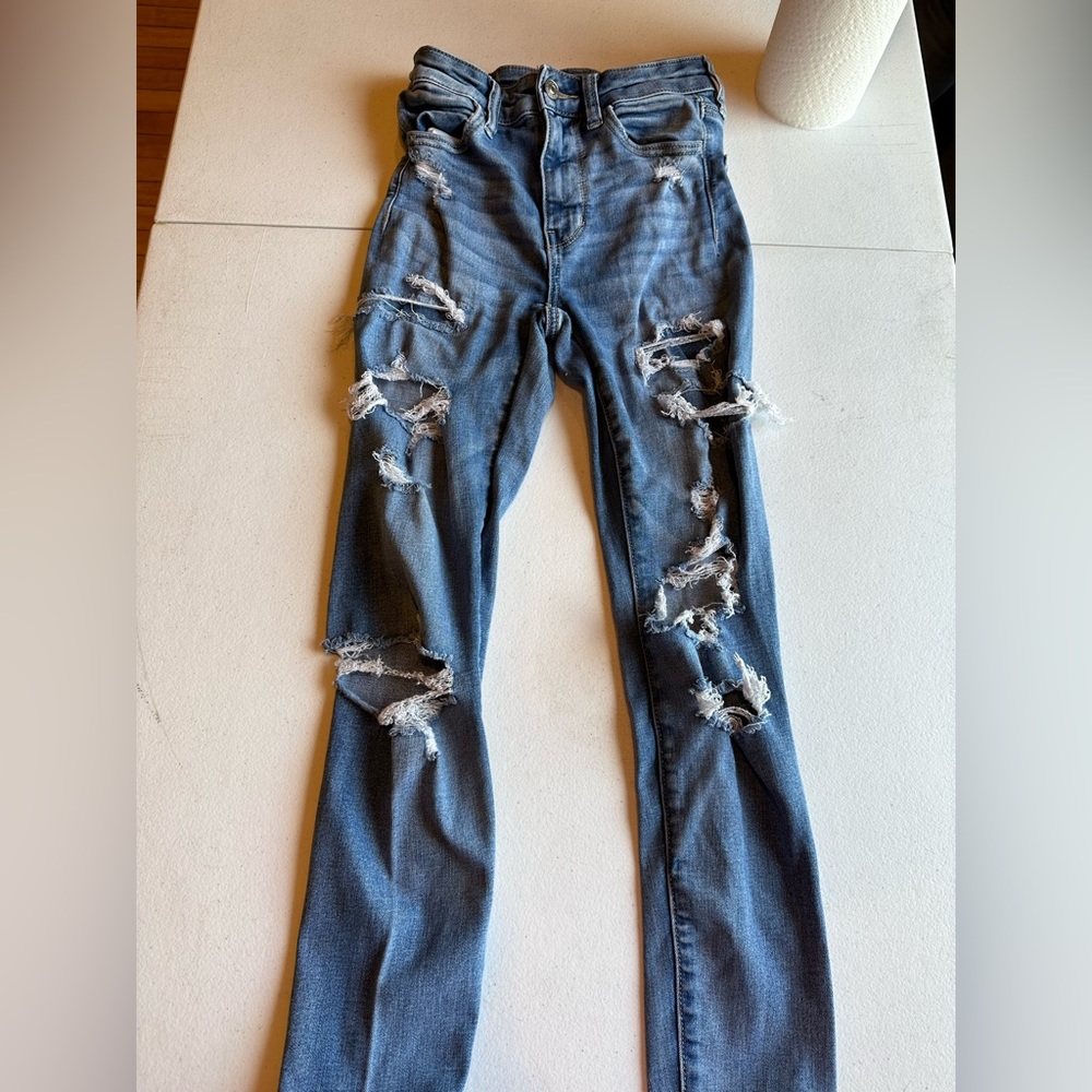 American eagle 00 short skinny jeans